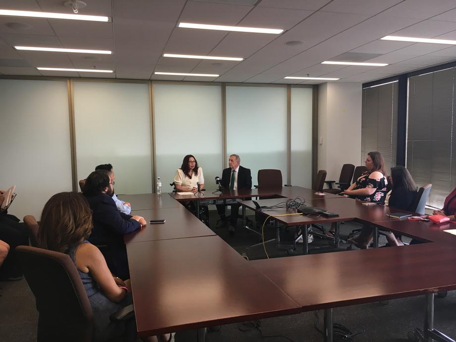 Duckworth and Durbin with Reproductive Health Advocates